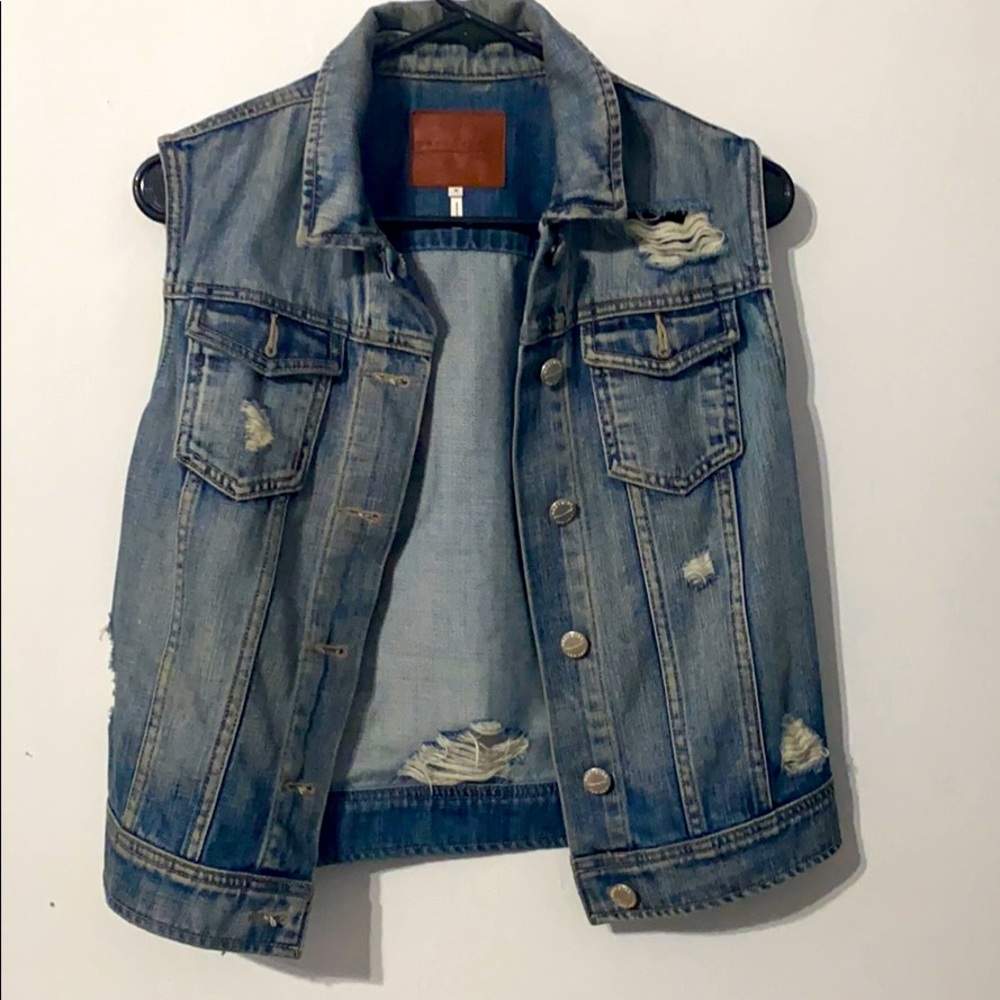 Denim vest